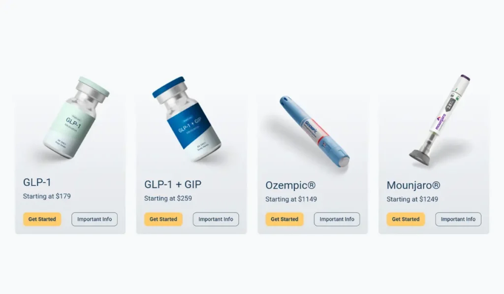 TrimRx GLP-1 Price