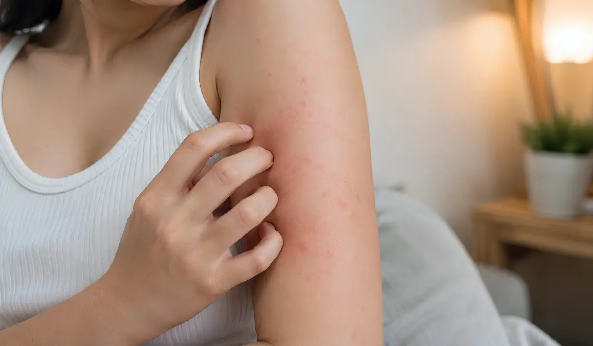 skin parasitic infection